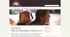 Desktop Screenshot of intiruna.org